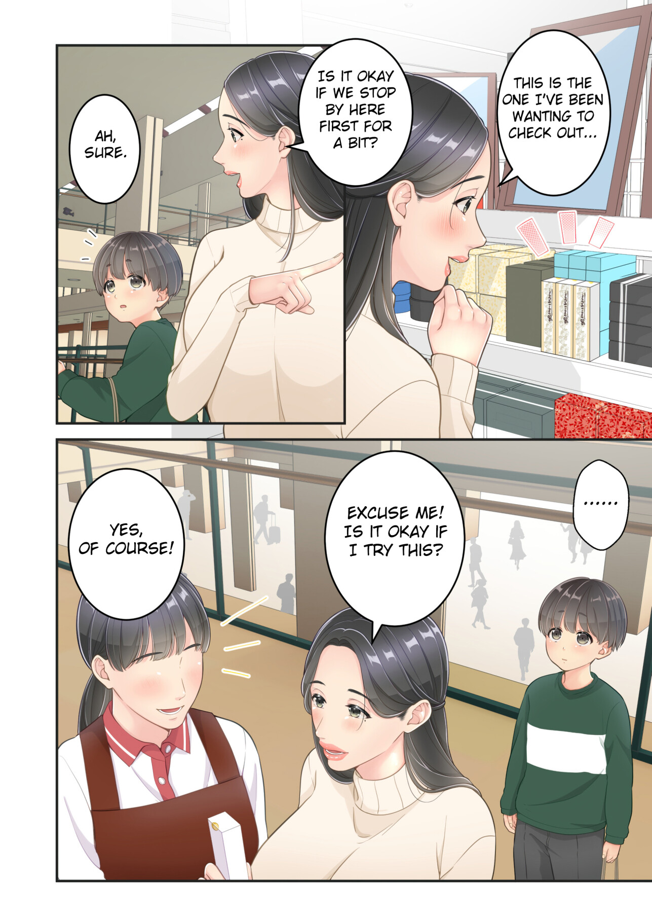 Hentai Manga Comic-My mom and the delivery guy.-Read-19